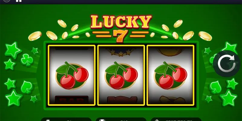 Các bước chơi casino slot 8xbet Lucky7
